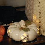 Pierced Lit Pumpkin Short - Image 4